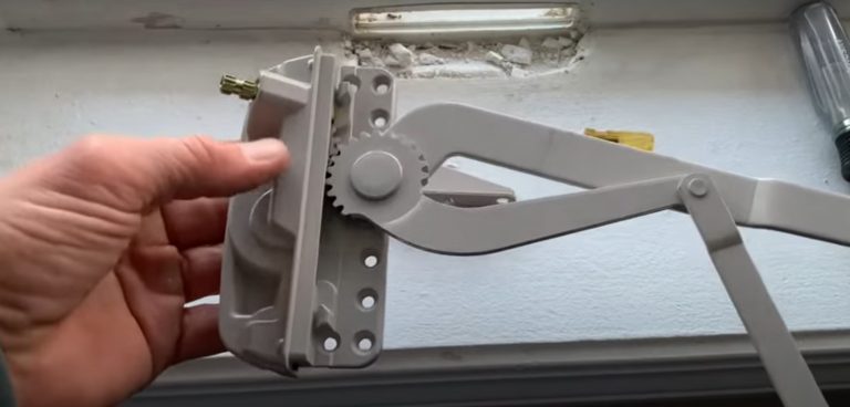 installing new window crank