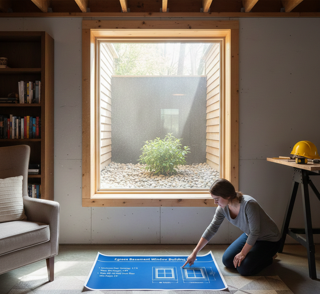 Building Code for Egress Basement Windows
