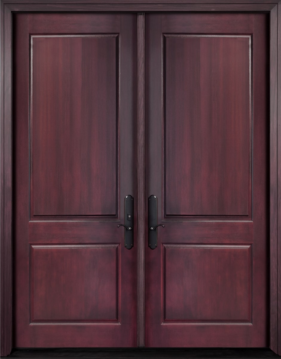 #011_Mahogany ST Double Door