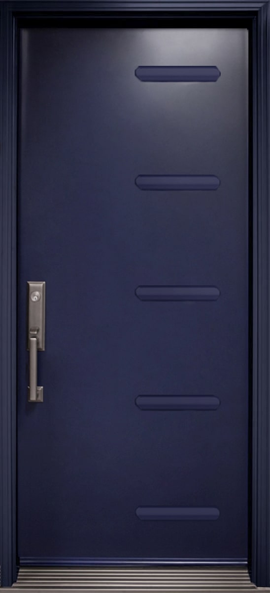 #113_Steel Single Modern Door