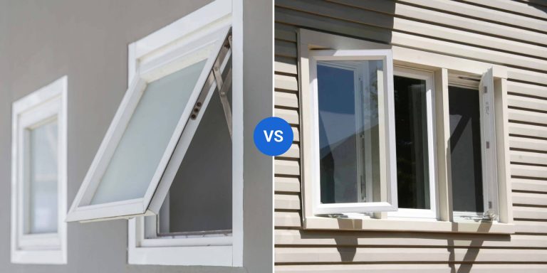 Awning vs Casement Window