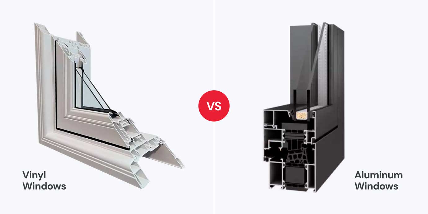 Vinyl vs Aluminum Windows