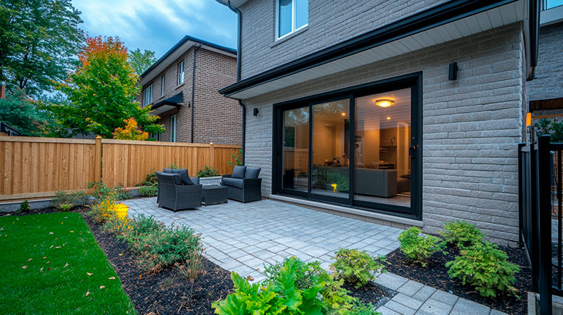 Three Panel Sliding Doors