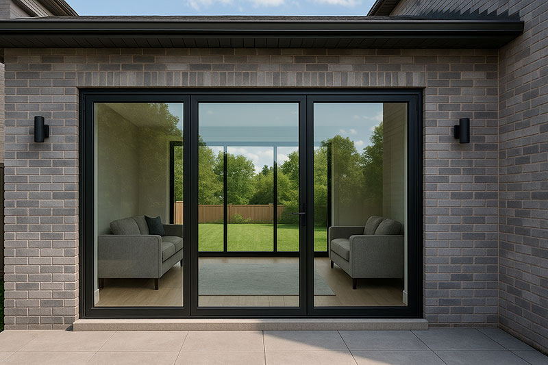 closed patio doors