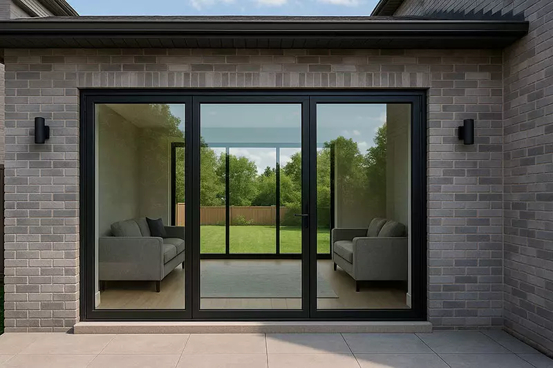 closed patio doors