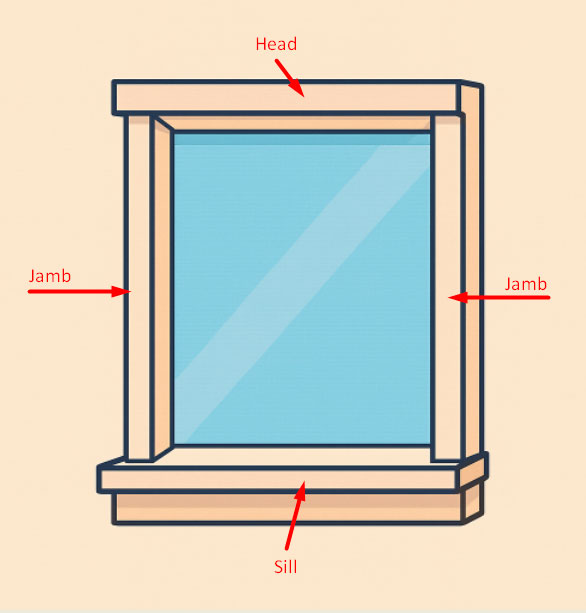 window frame components