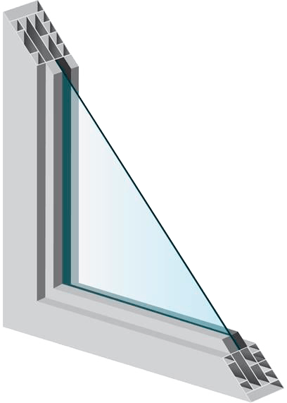 single pane window