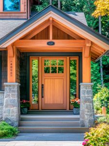 Craftsman Style Door