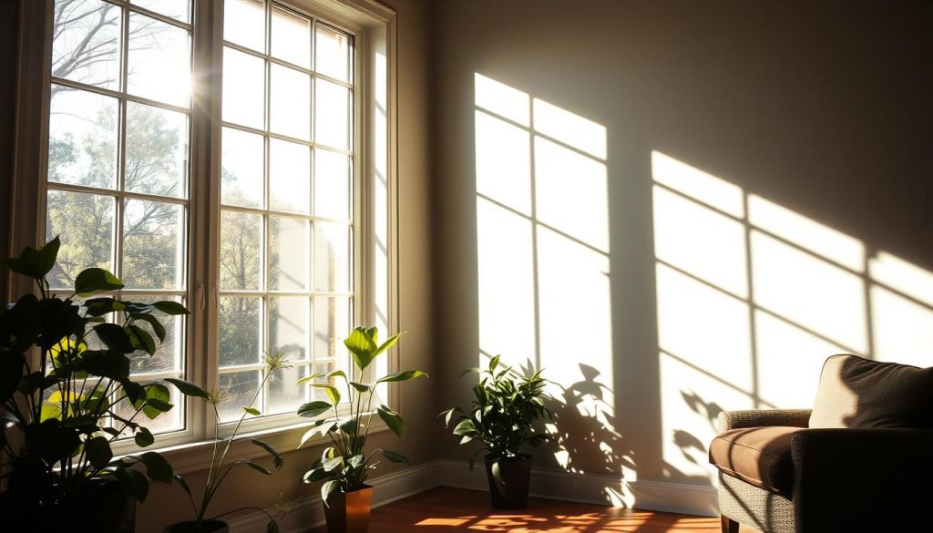 south-facing window challenges
