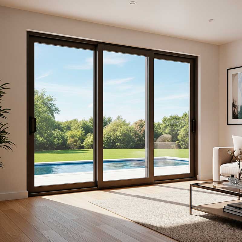 3 Panel Sliding Patio Doors