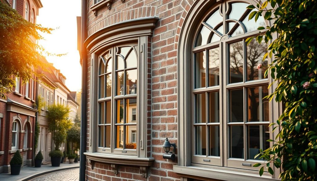 European style windows