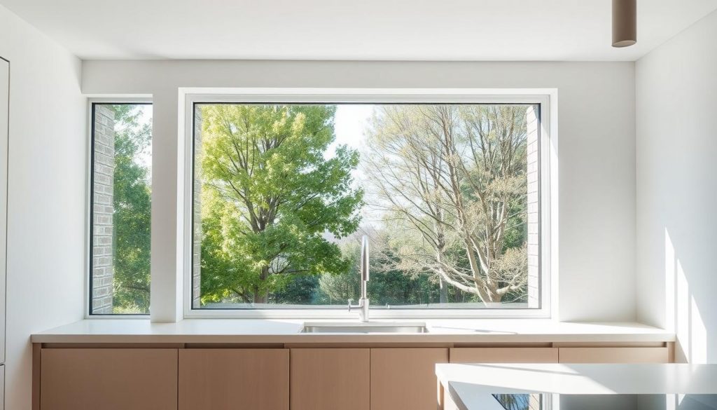 Slim Flat Profile window design