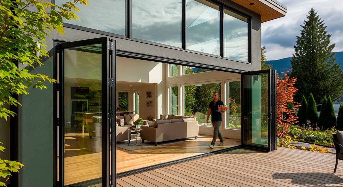 Bifold Patio Doors Ontario | Custom Manufacturing | Total Home