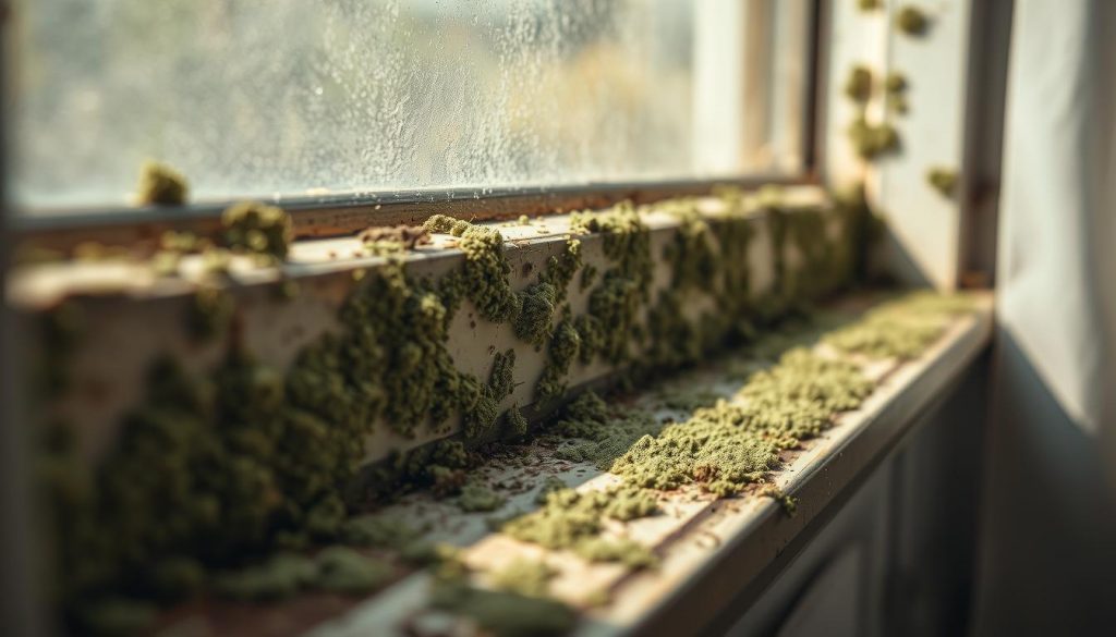 mold on windows