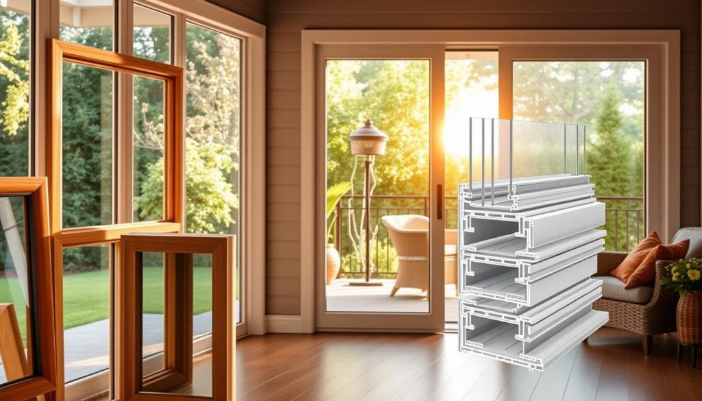 patio door materials energy efficiency