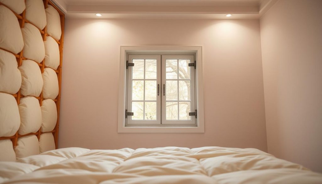 secure bedroom insulation