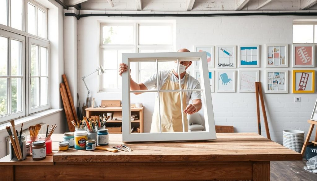 window painting techniques