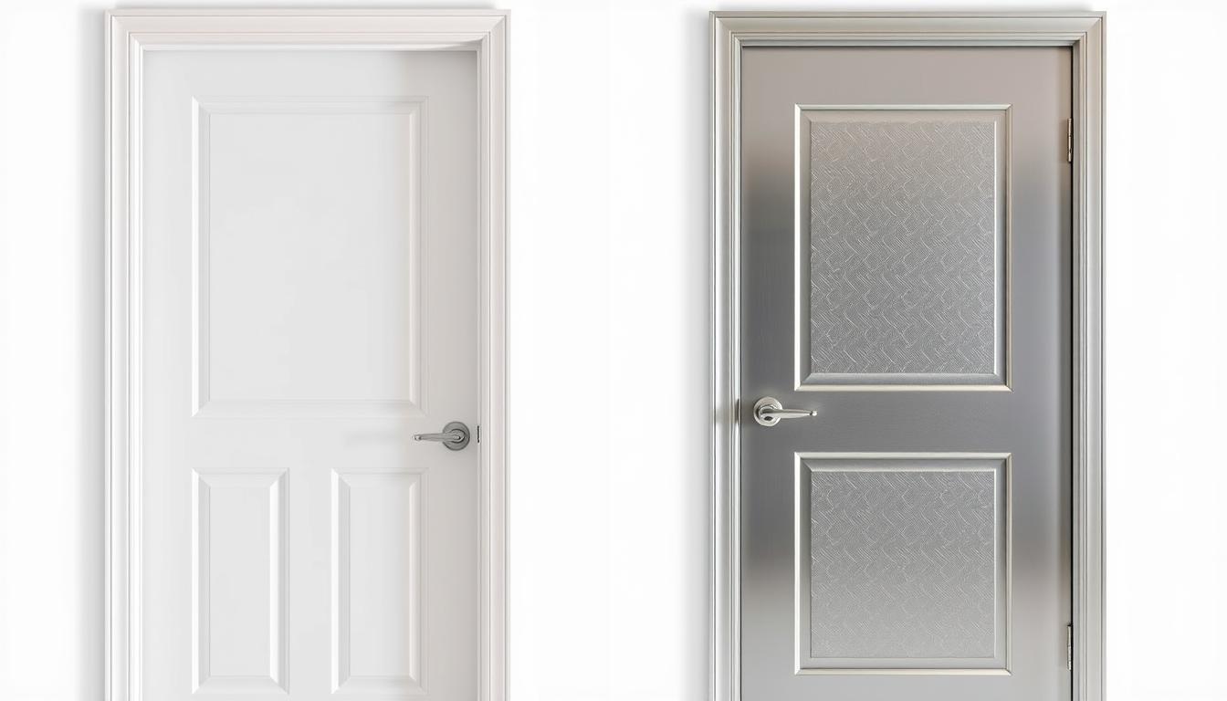 fiberglass door vs steel door