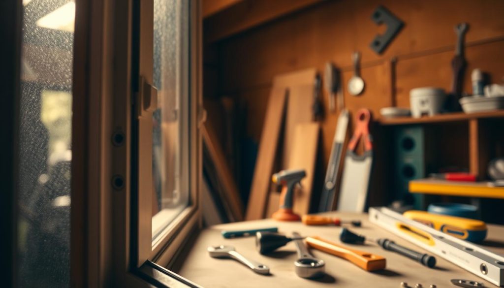 how to fix a misaligned window