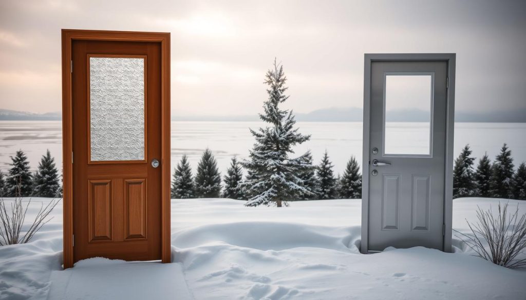 Fiberglass vs Aluminum Doors Comparison