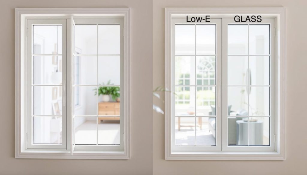argon gas windows vs low e glass