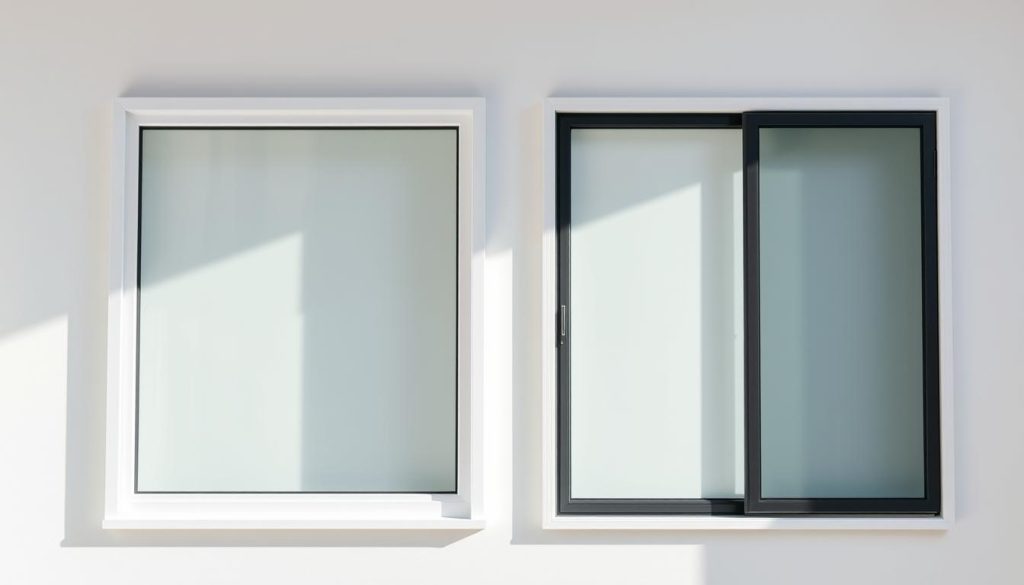comparison of single and double pane windows