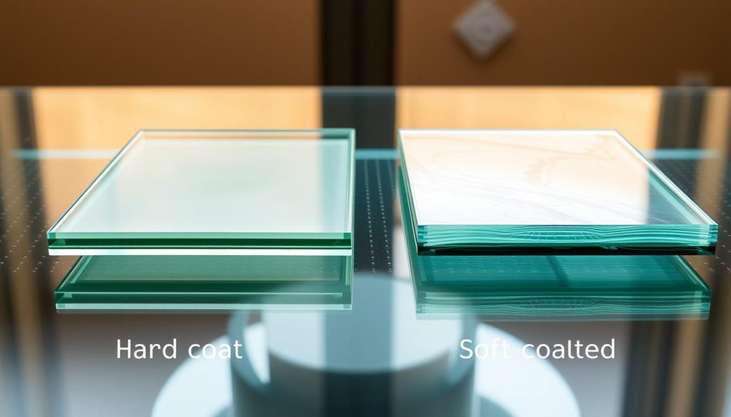 hard coat vs soft coated low e glass comparison