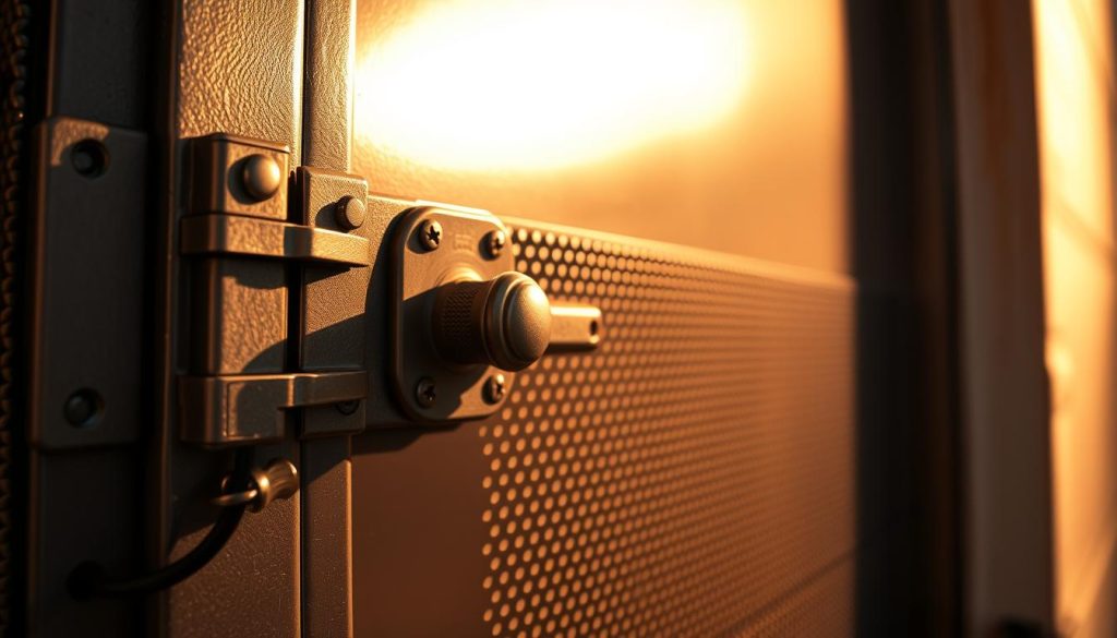 security features of steel doors