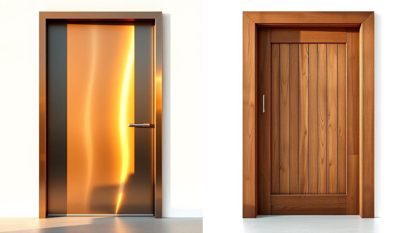 steel door vs wood door