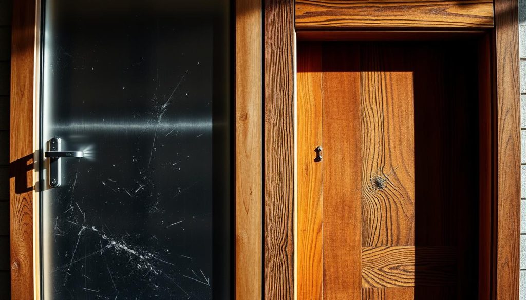 steel vs wood doors durability