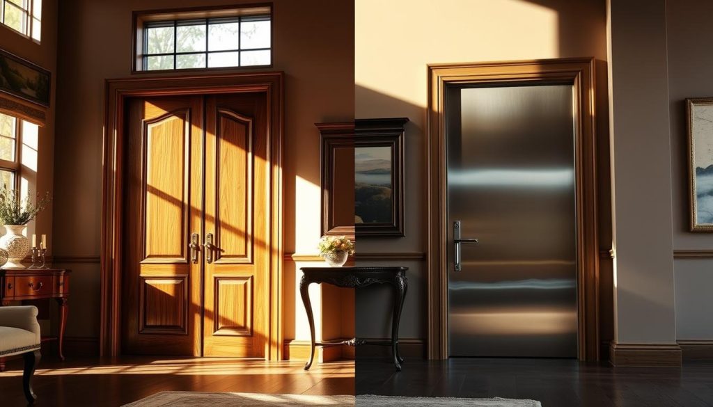 steel vs wood interior doors