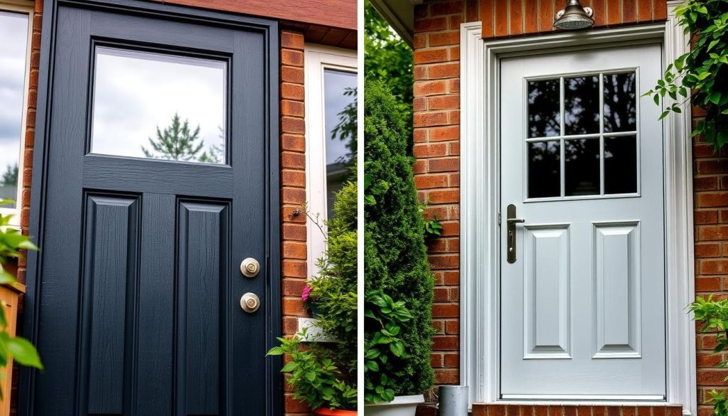 vinyl vs aluminum doors durability