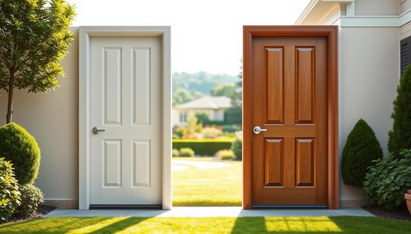 vinyl vs aluminum doors