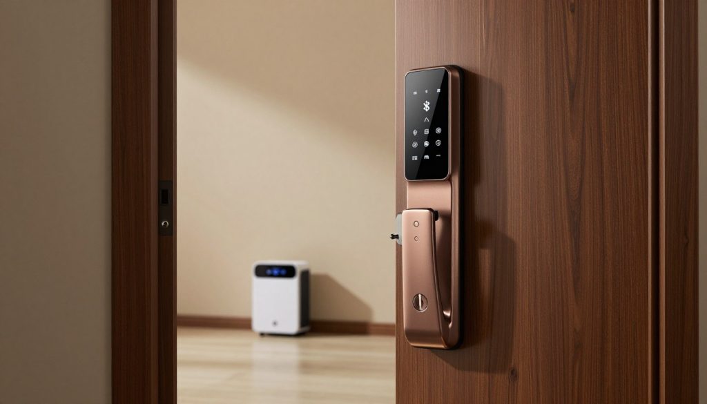 Bluetooth door lock
