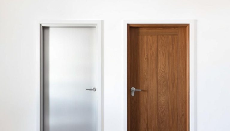 aluminum door vs wood door