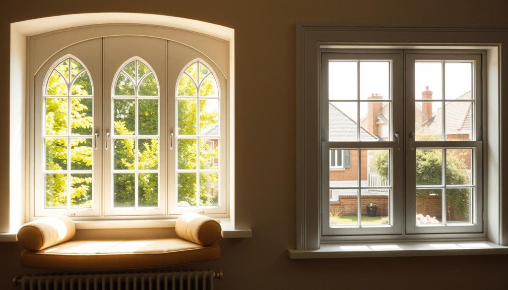 bay window vs flat window