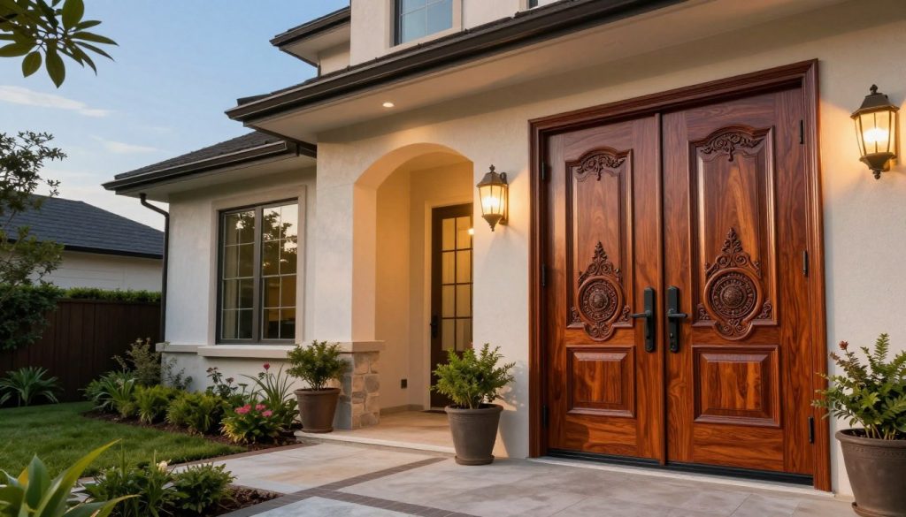 custom-built entry doors