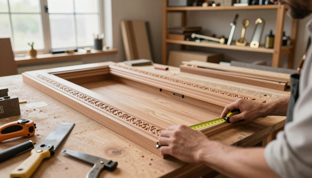 custom exterior door creation process