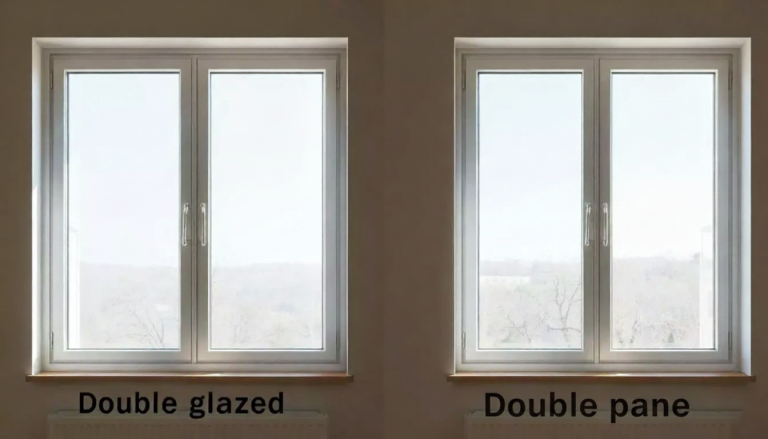 double glazed window vs double pane