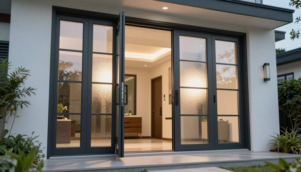 energy-efficient glass technologies for wide exterior doors