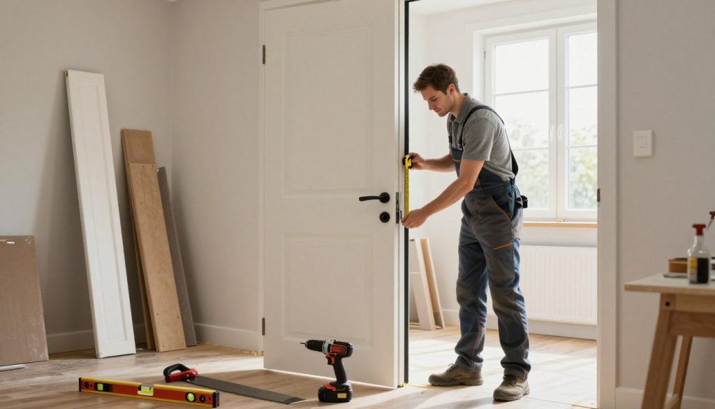 exterior door installation preparation