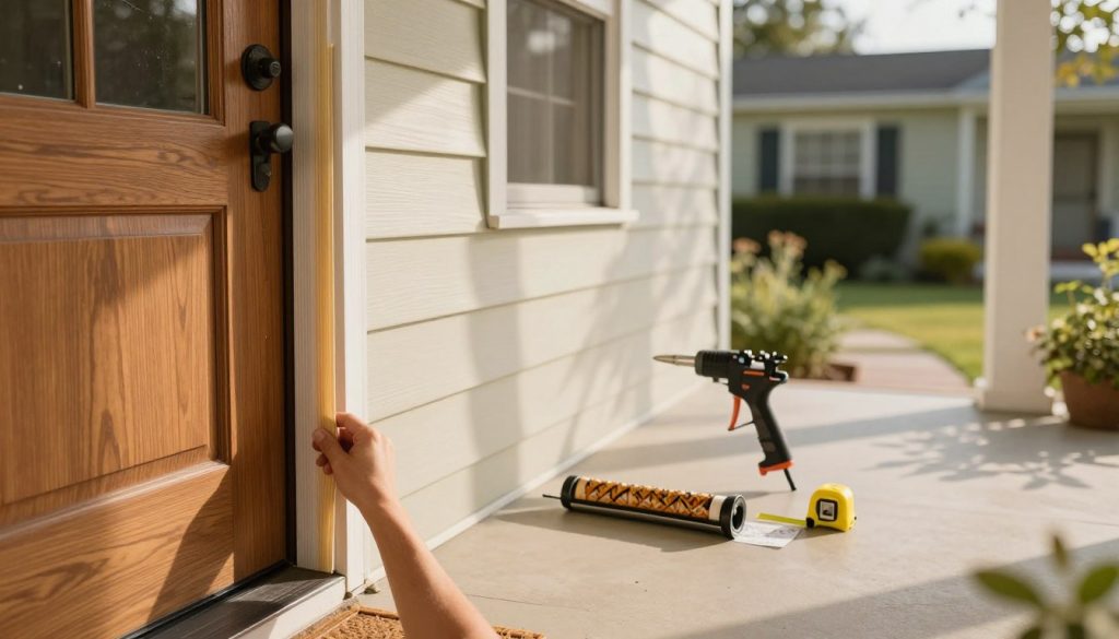 exterior door weatherproofing