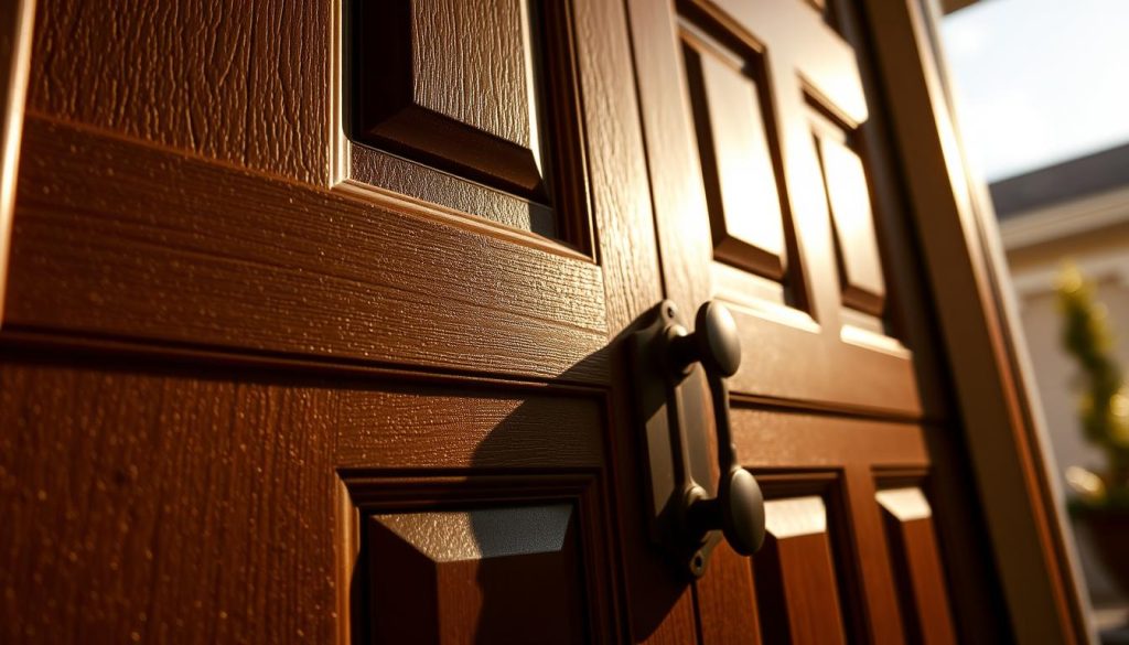 fiberglass door features