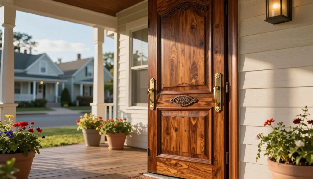 handcrafted exterior door styles maintenance