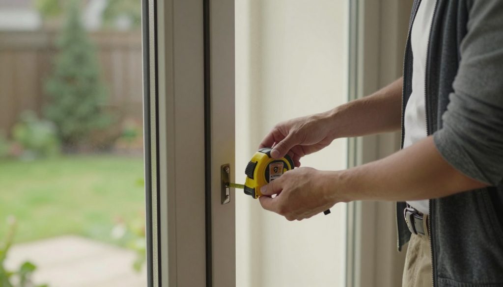 measuring back door width