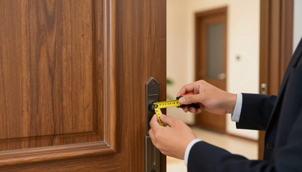 measuring front door size