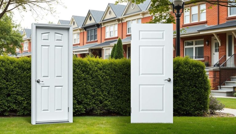 what is a prehung door vs slab