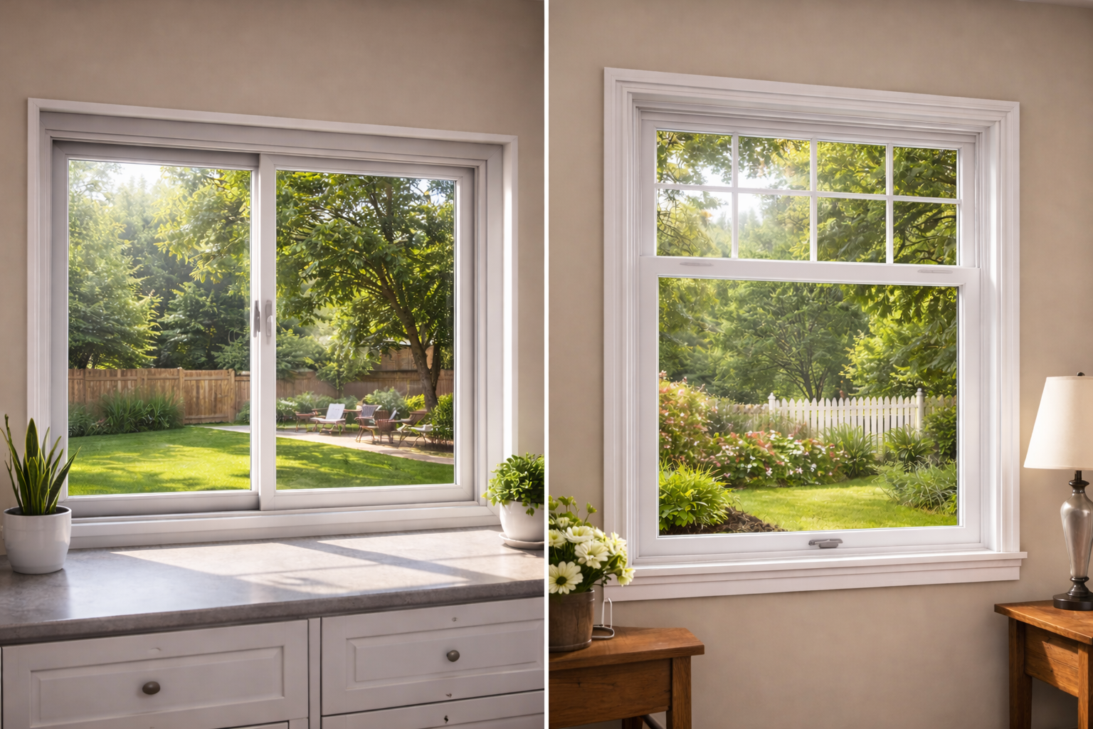 Horizontal vs Vertical Sliding Windows
