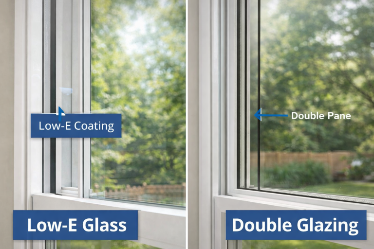 Low-E Glass vs Double Glazing