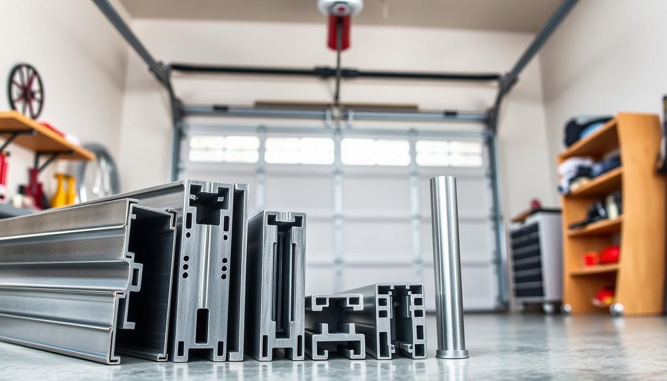 do garage doors come with tracks